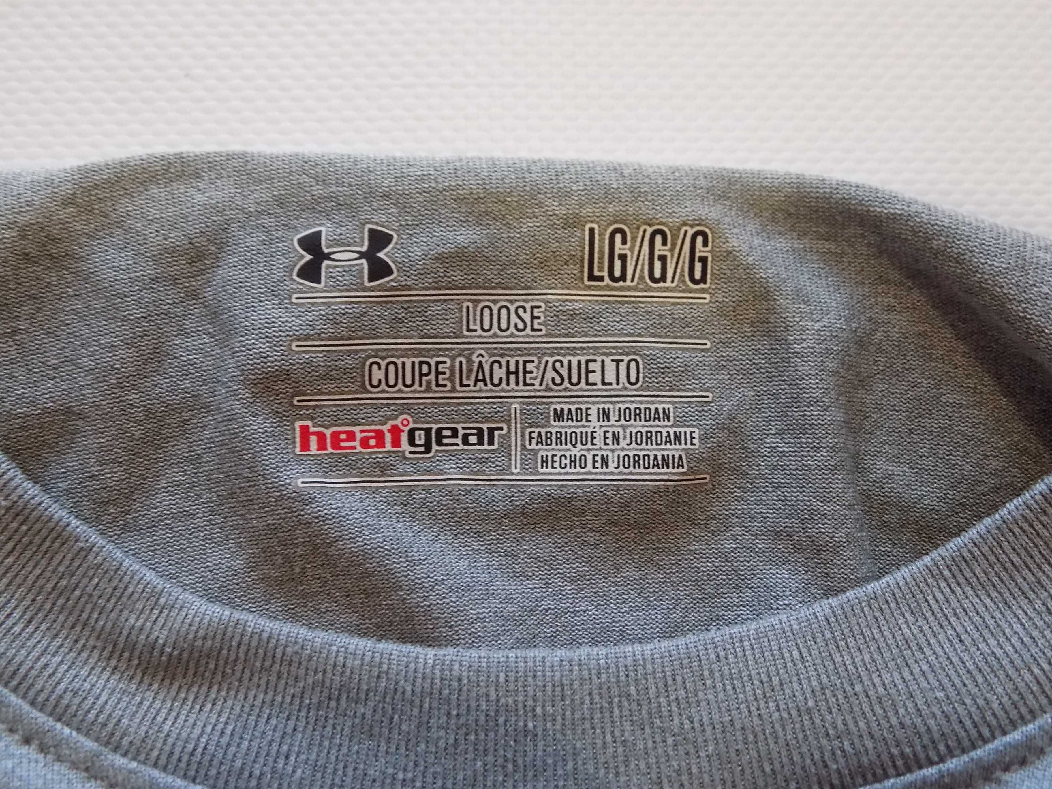 тениска under armour потник блуза екип оригинална спорт фитнес мъжка L