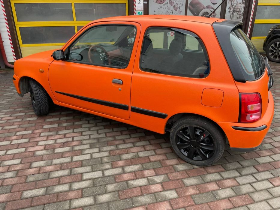 Nissan Micra K 11 vopsea raptor