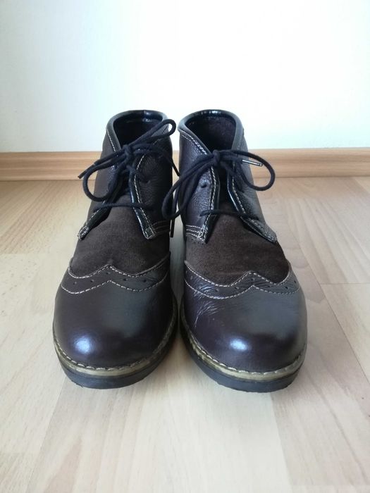 Боти от естествена кожа 38-ми номер