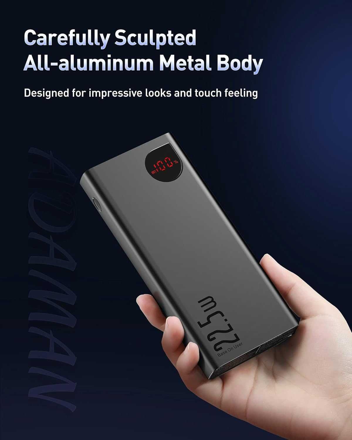 Външна батерия Baseus Power Bank 20000 mAh, 22.5 W PD 3.0 QC4.0