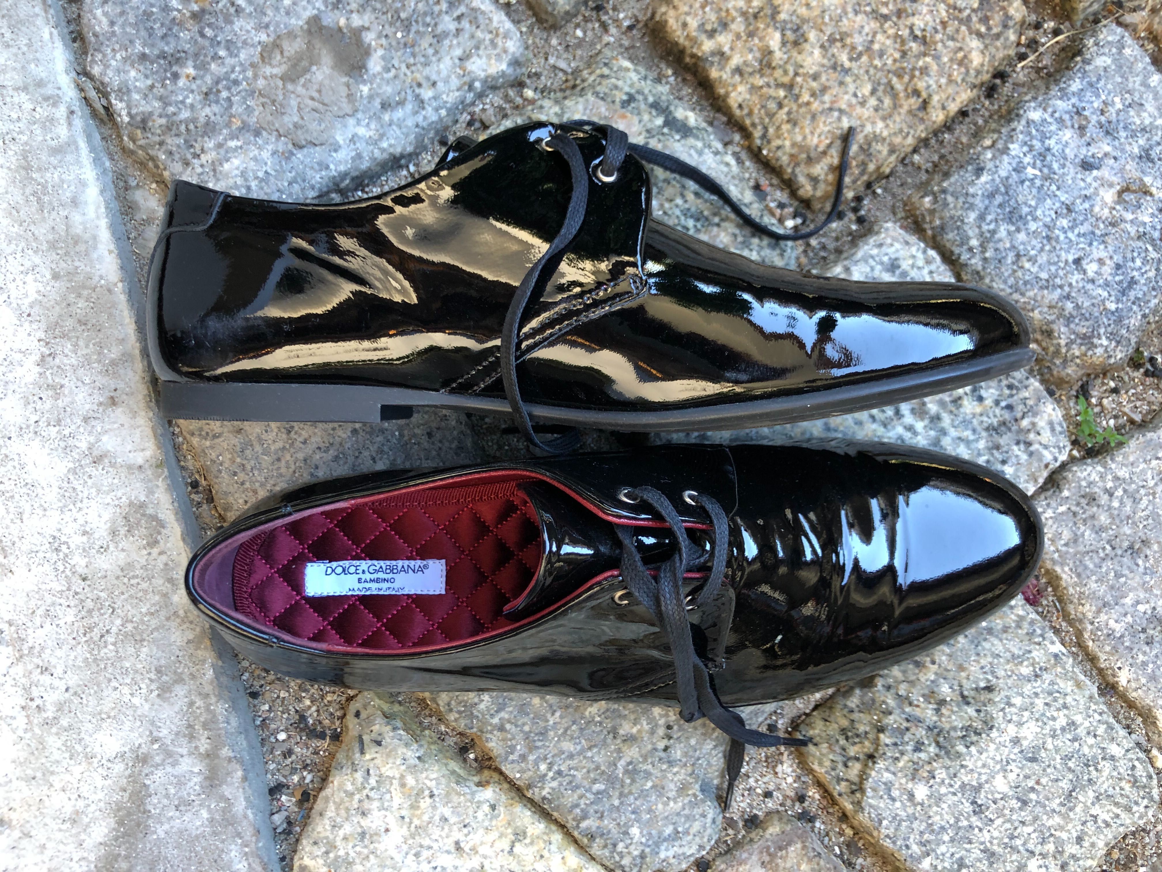 Оригинални кожени обувки Dolce&Gabbana 38 номер