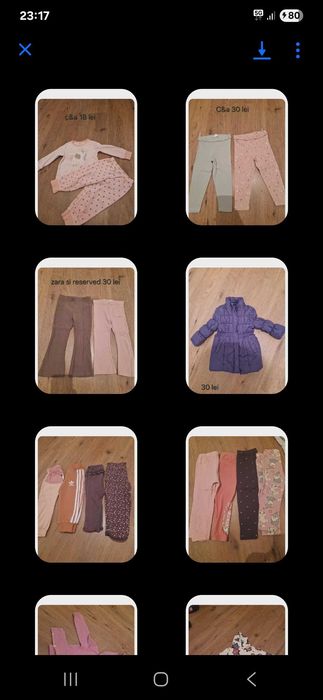 Lot Hăinuțe fetite