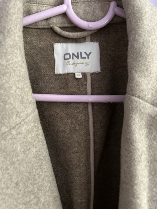 Палто Only в бежов цвят