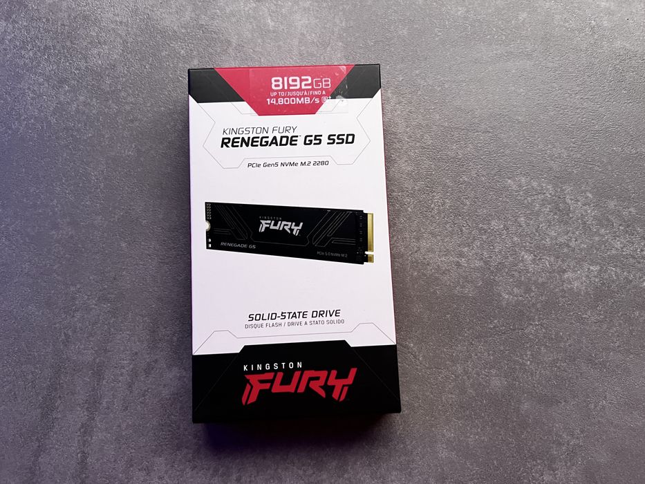 SSD Kingston Fury Renegade 8TB PCIe 5.0