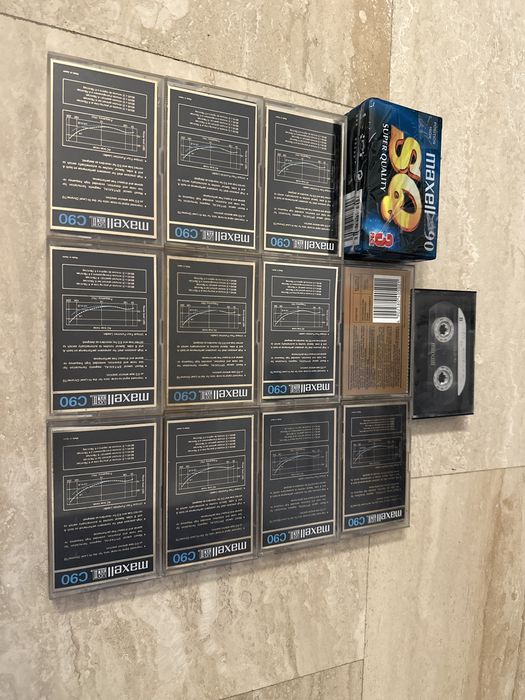 15 casete Maxell Chrome