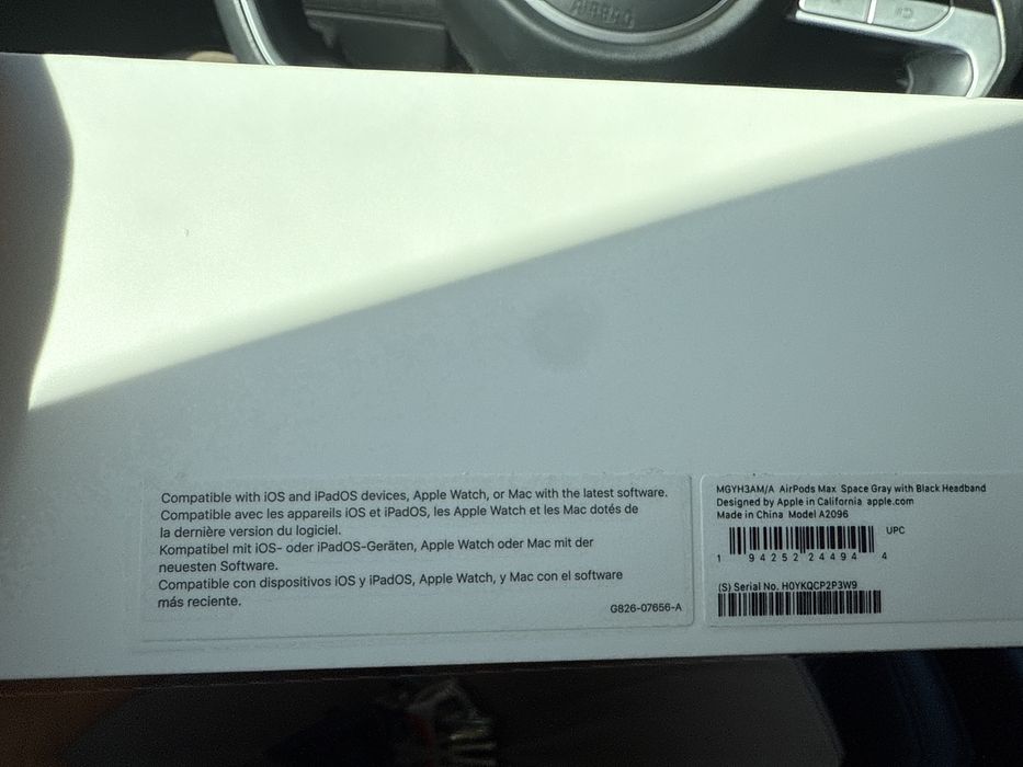 Наушники Airpods Max A2096