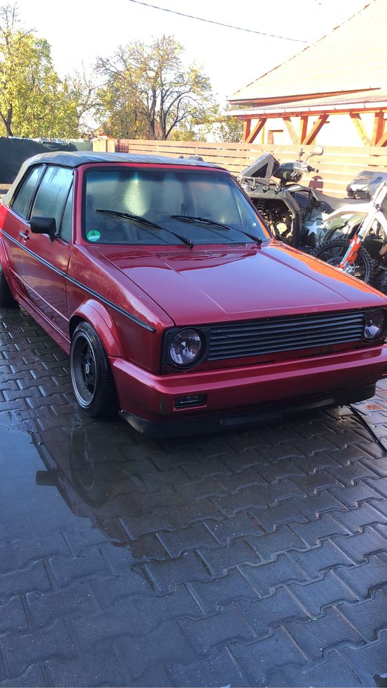 Golf 1 Cabrio , 1.8 benzina,  colectie