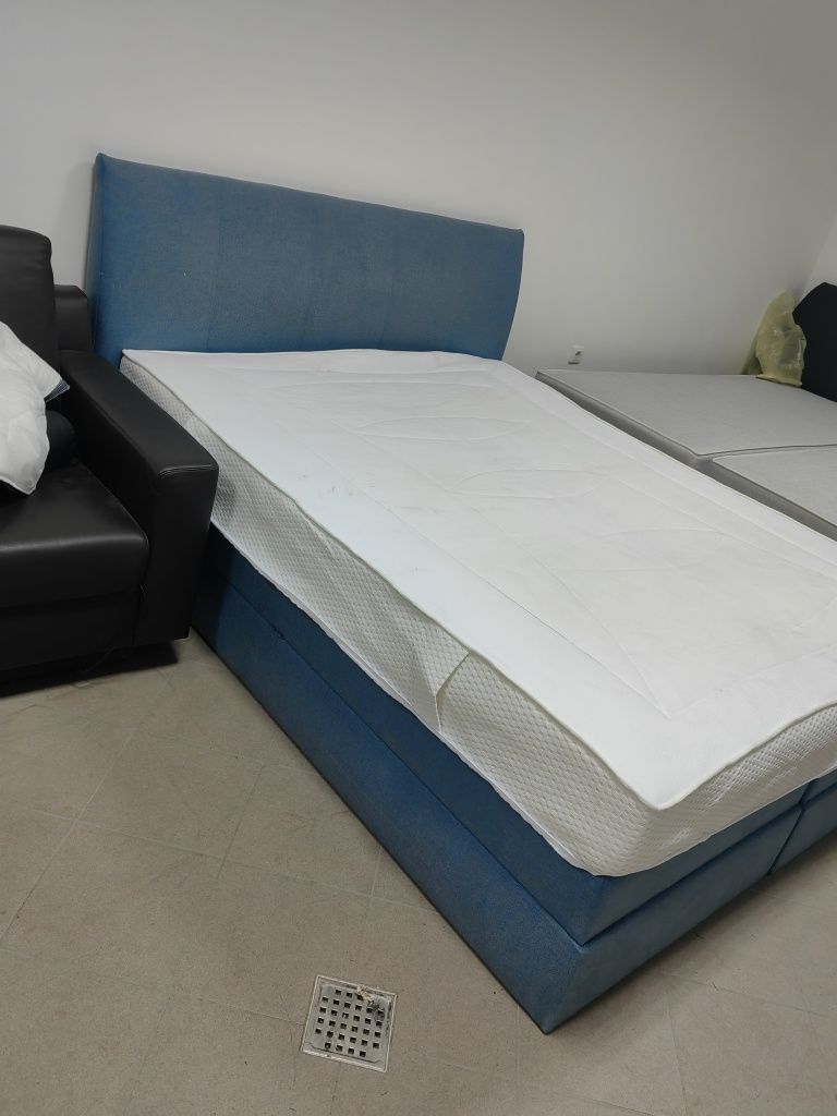 Boxspring 160x200 cu lada