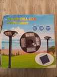 Lampa LED solara 400 W cu stalp 3 m
