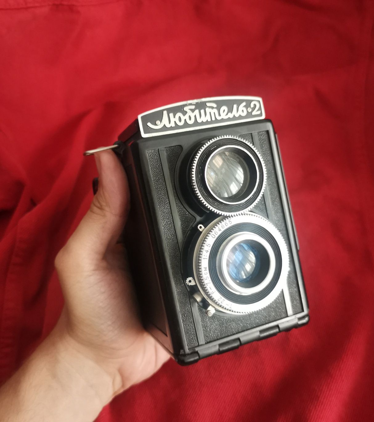 Lubitel 2-aparat foto TLR