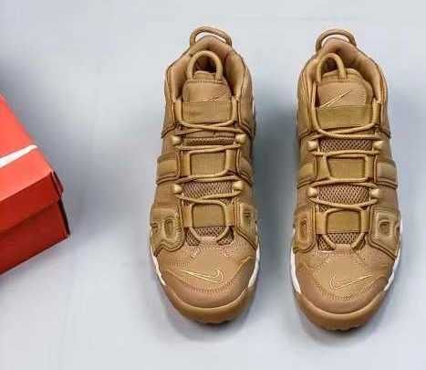 Нови мъжки маратонки Nike Air More Uptempo PRM Wheat