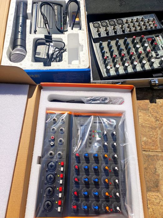 Mixer pasiv/ activ boxe FBT MAXX 60. Boxe Dynacord.. probă și garanție