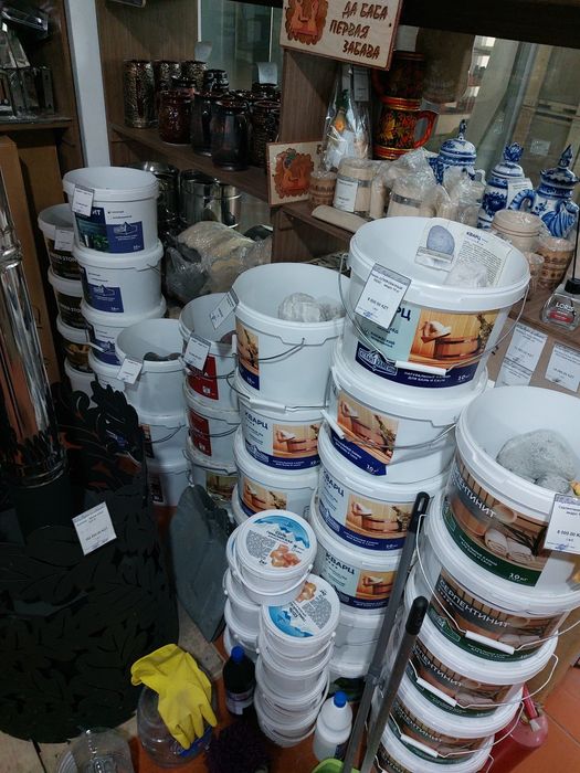 Камни для банных печей в ассортименте