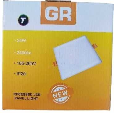 Потолочный светильник LED круглой и квадратной формы 18W, 24W, 36W