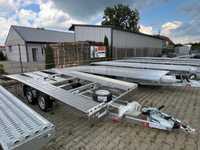 Trailer/platforma niewiadow 4,5m 2 axe 2.7t aluminiu 2024(nou)