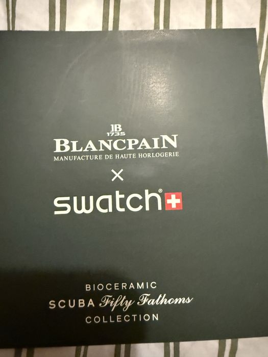 Ceas automatic Blancpain & Swatch