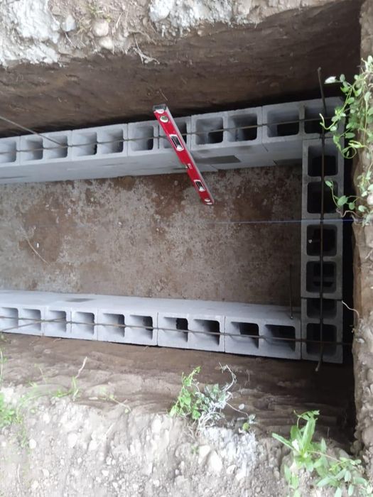 Заливка бетона стяжки отмостки штукатурка кладка копаем траншеи септик