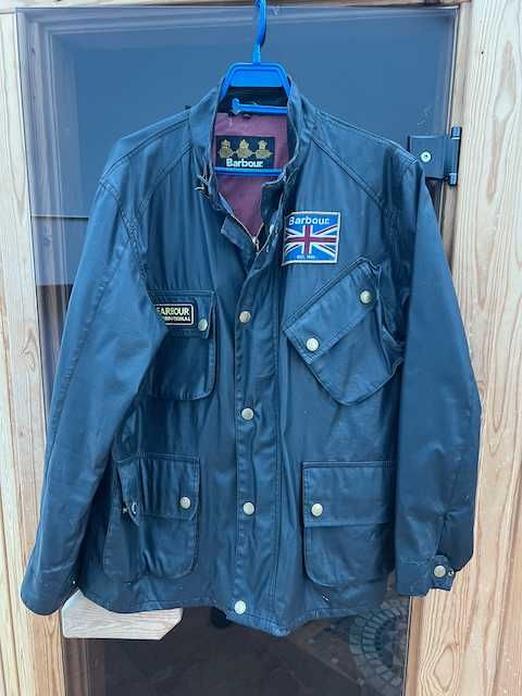 Barbour International Мотоциклетно Яке - Класически Британски Стил