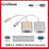 Переходник Type C на VGA для MacBook. Качественный! Алматы.