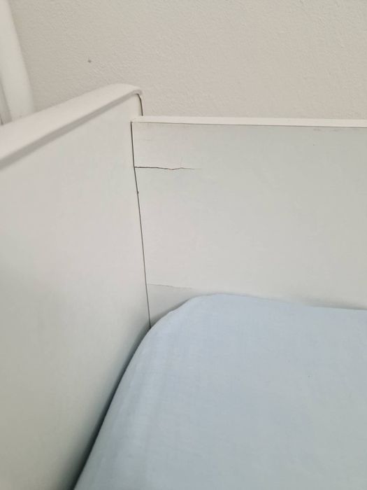 Pat 180 x 80 cu sertar si protectie laterala