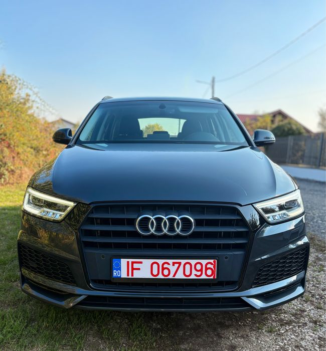 Audi Q3, S line, an 2018, 1.4 TFSI, 150 CP, Euro 6b