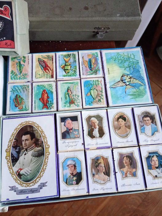 СССР колекция стари руски кибрити