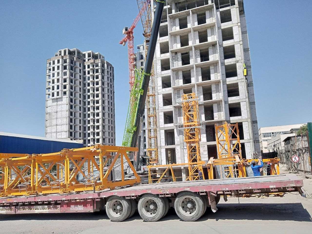 Башенный кран модели 4 тонны, 5 тонн, 6 тонн, 8 тонн, 10 тонн, 12 тонн