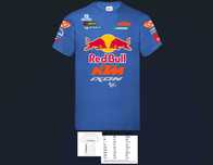 Tricou t-shirt fan moto KTM BINDER redbull motogp idee cadou