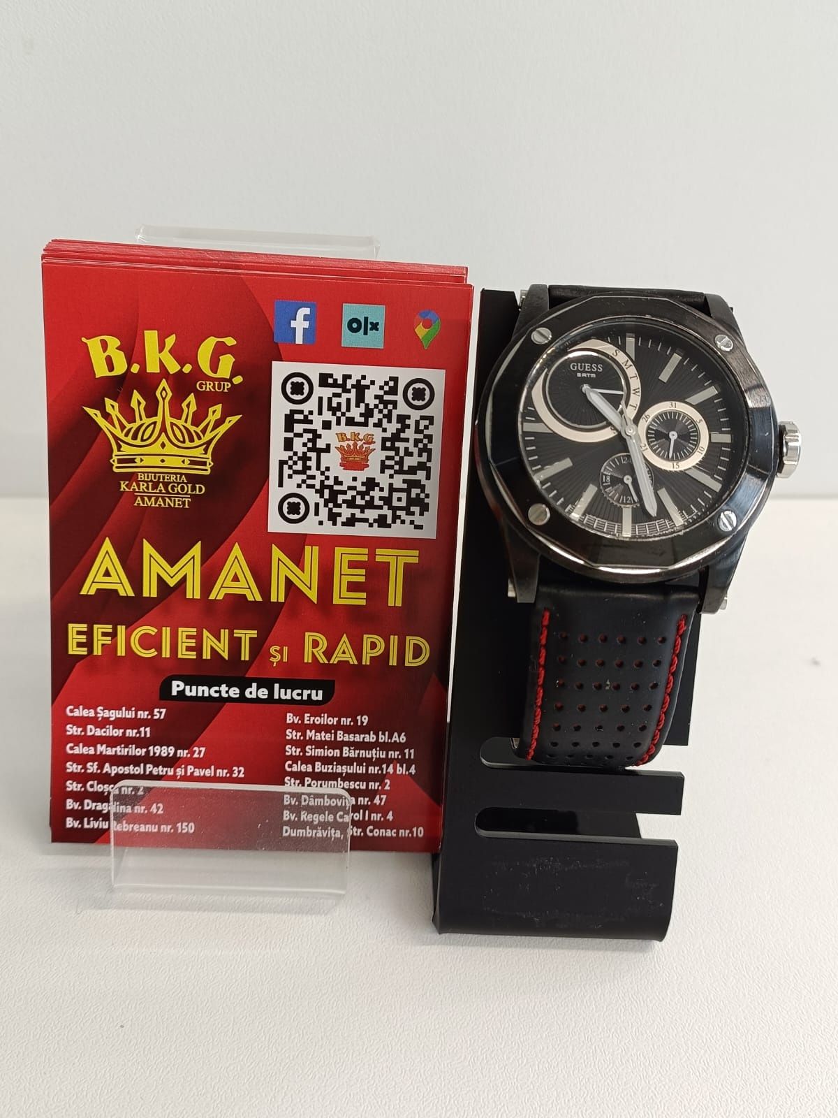 Ceas Guess I13527G1 Amanet BKG