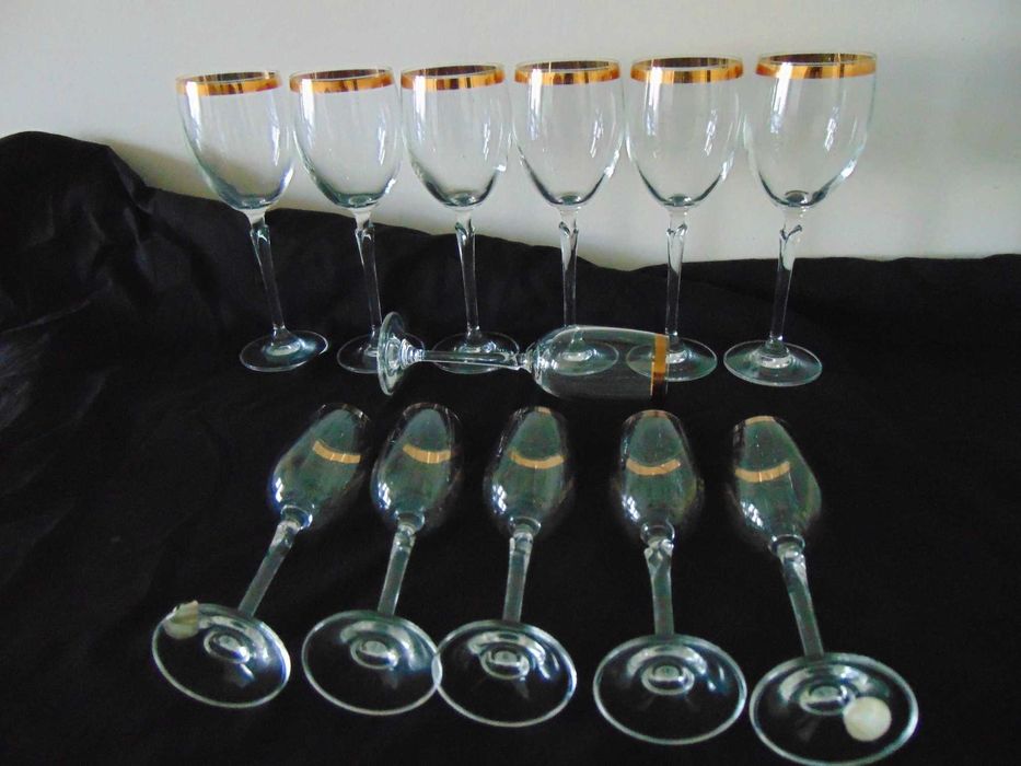 set de pahare cristal de Bohemia