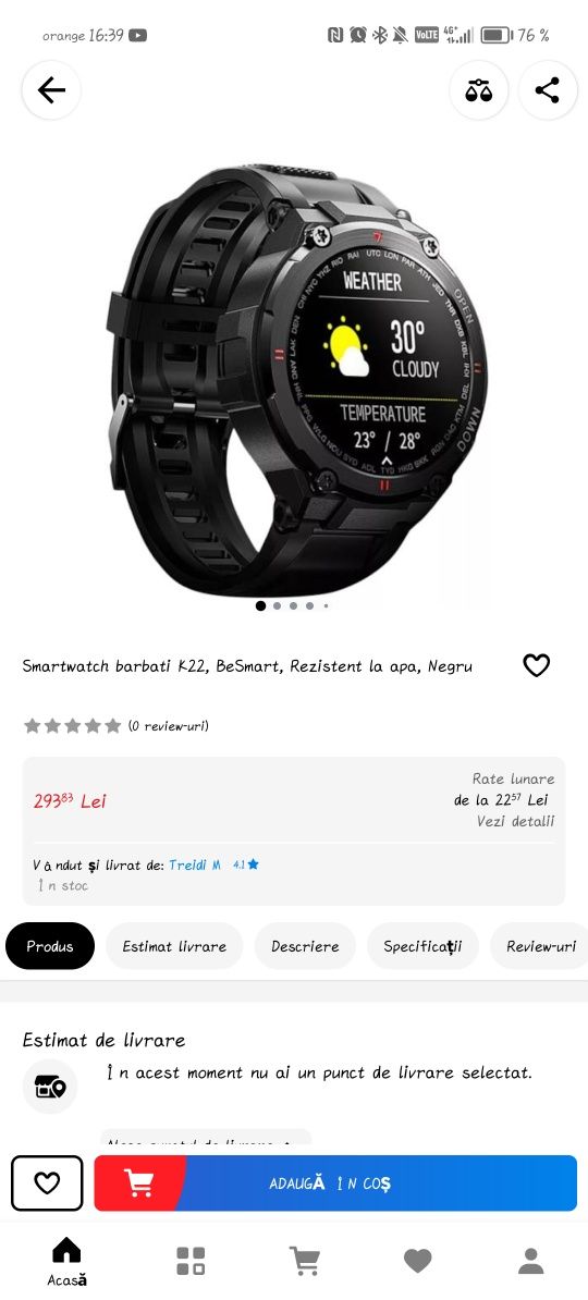 Vând smartwatch bun
