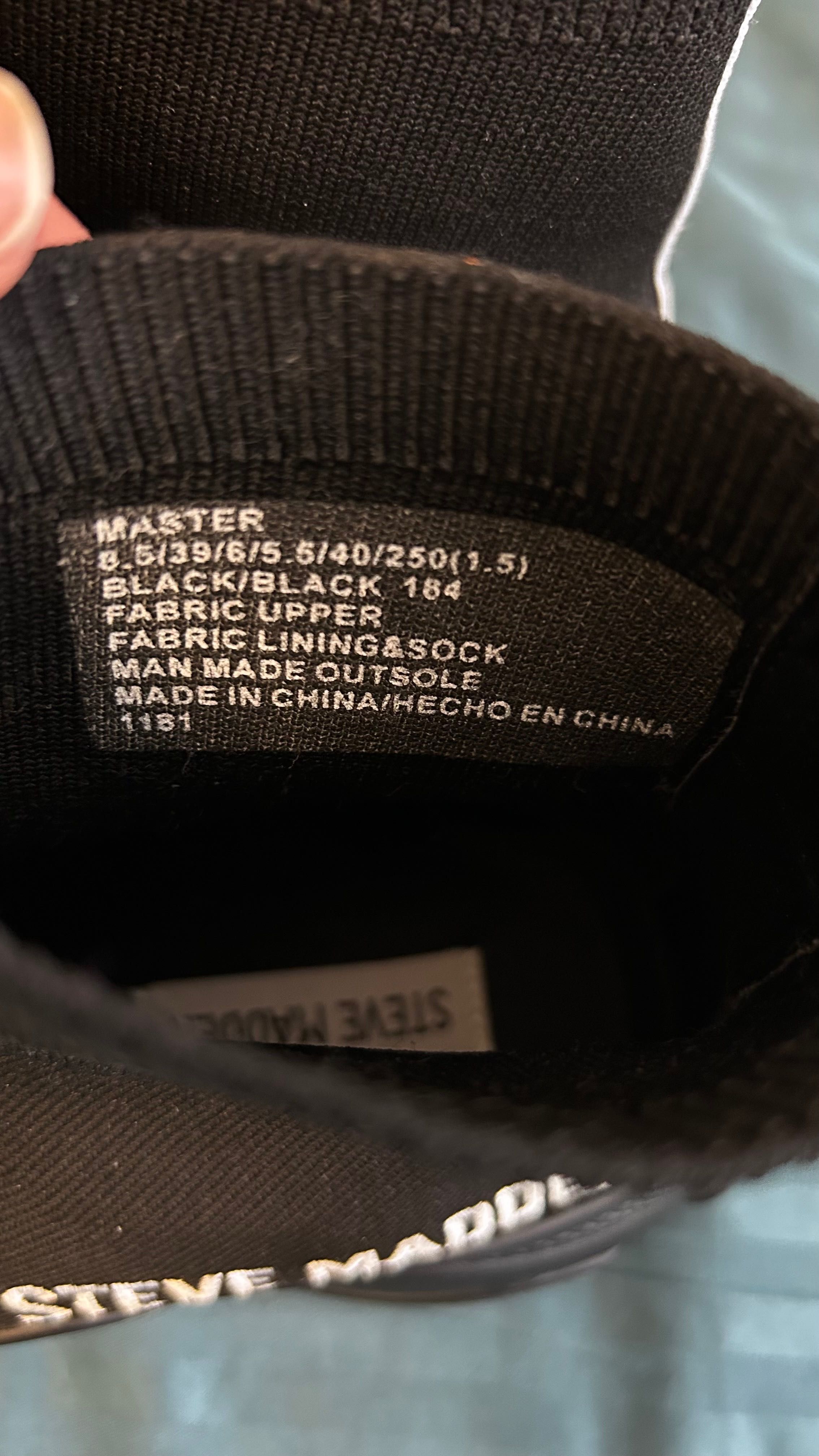 Steve Madden маратонки тип чорап
