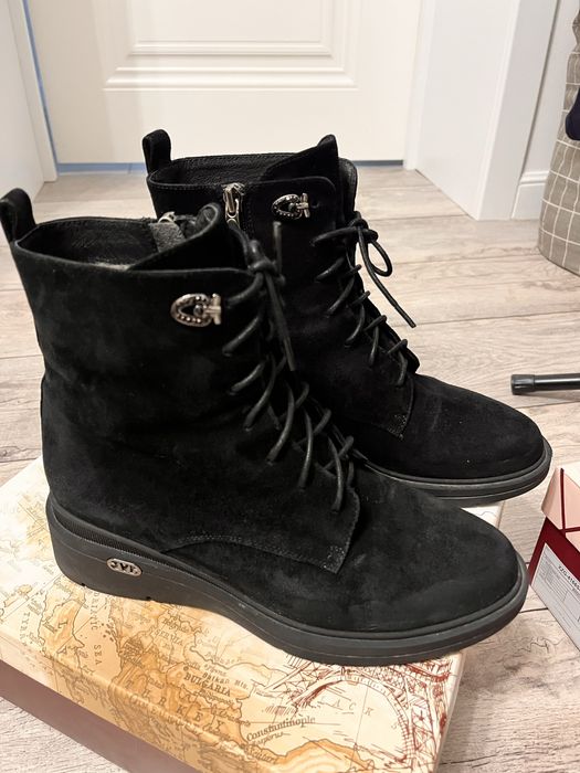 Женские сапоги зима, натуралка