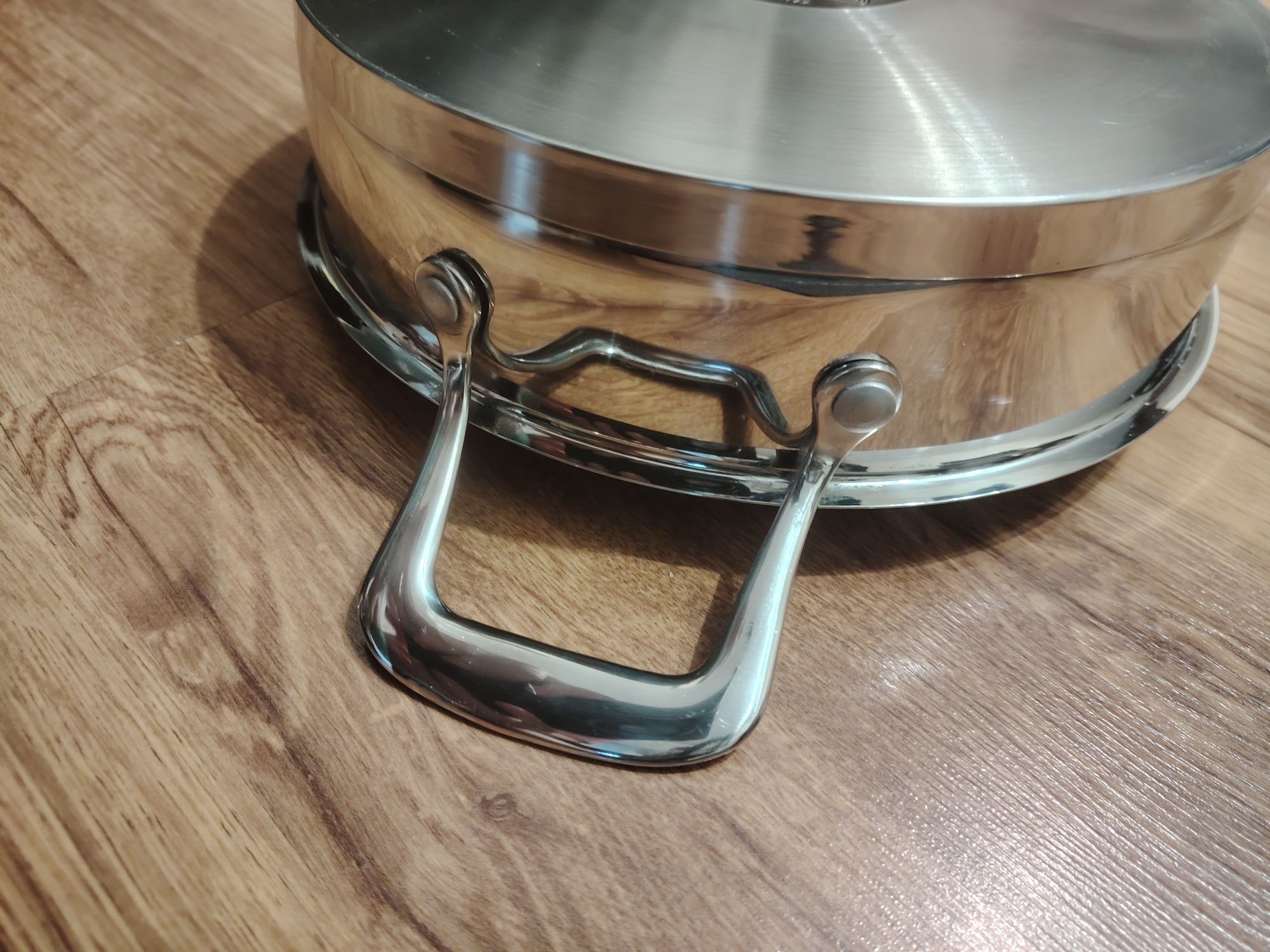 Тиган от inox 24 см