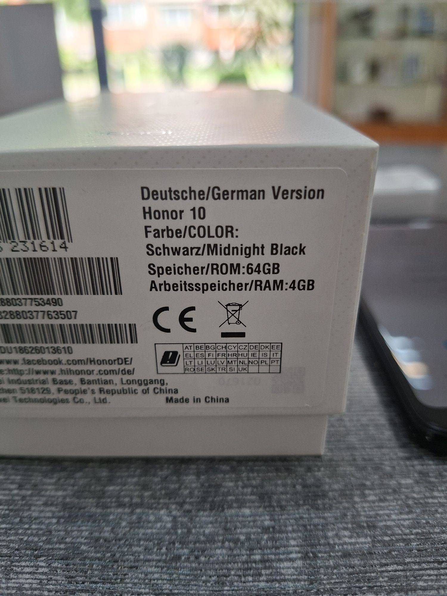 смартфон huawei HONOR 10 4gb, 64gb, Google play
