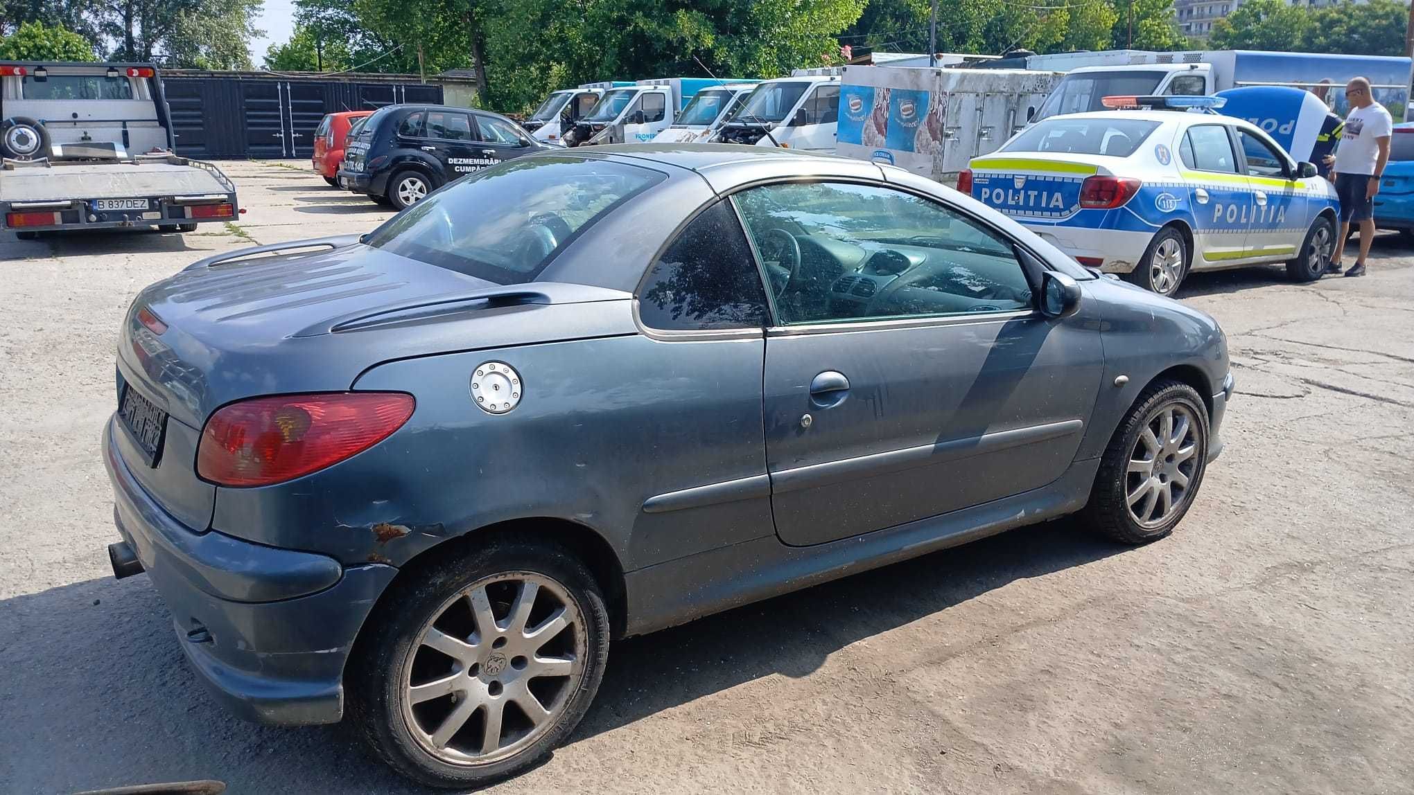 Dezmembrez Peugeot 206 CC 1.6 Diesel Din 2005 - 9HZ