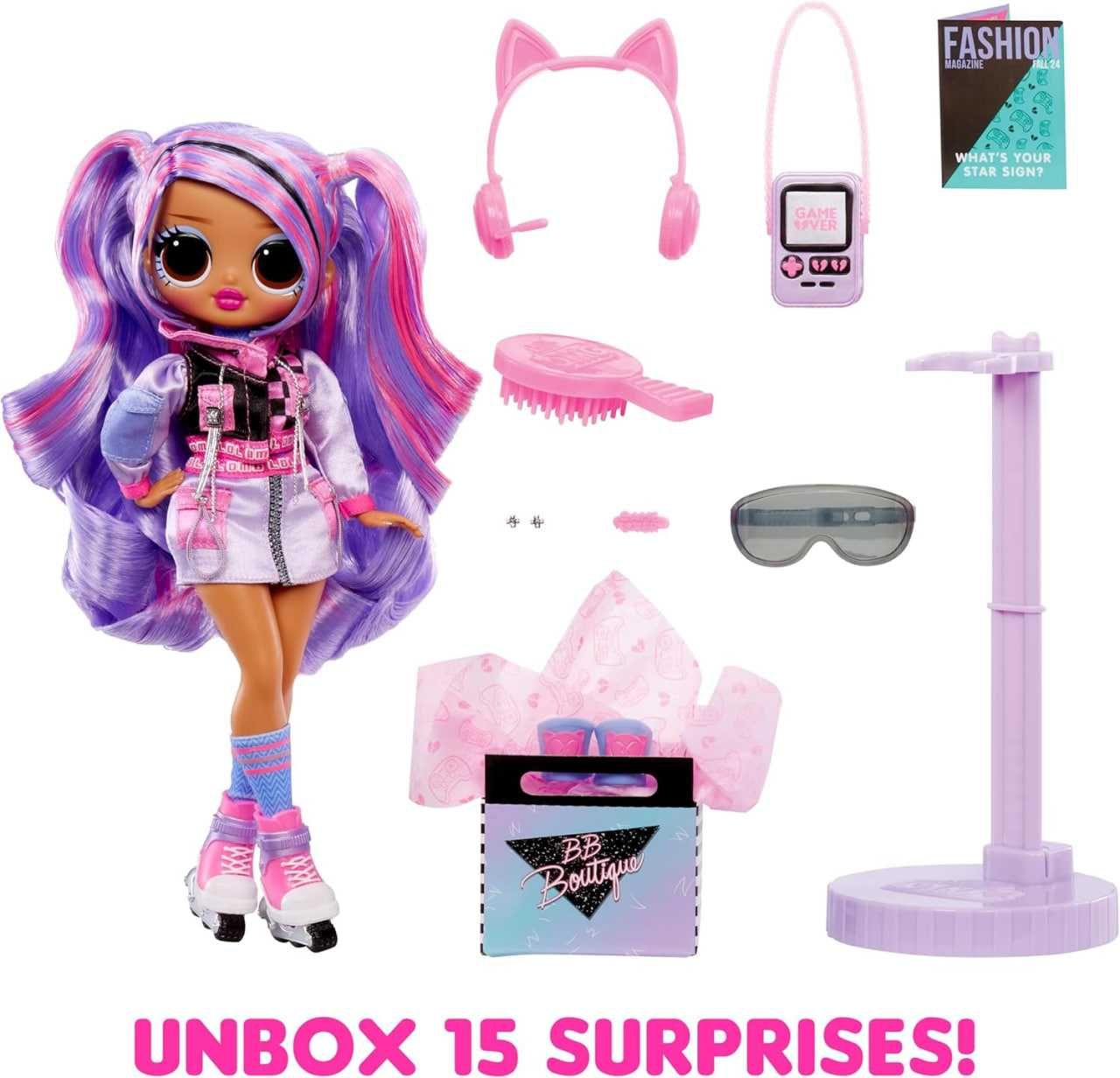 Кукла LOL Surprise OMG Ace Fashion с 15 сюрпризами