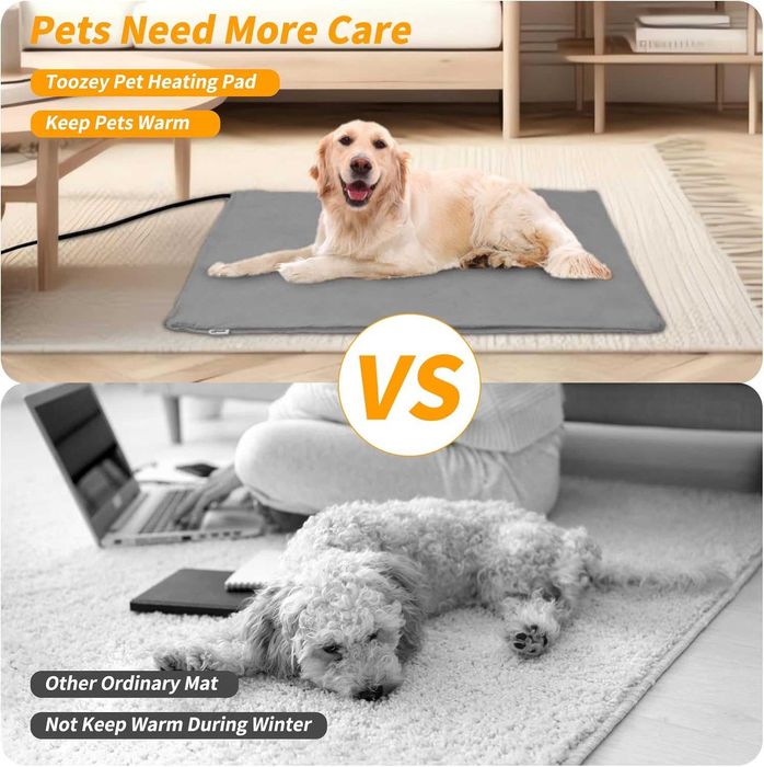 Електрическа нагревателна подложка за кучета и котки