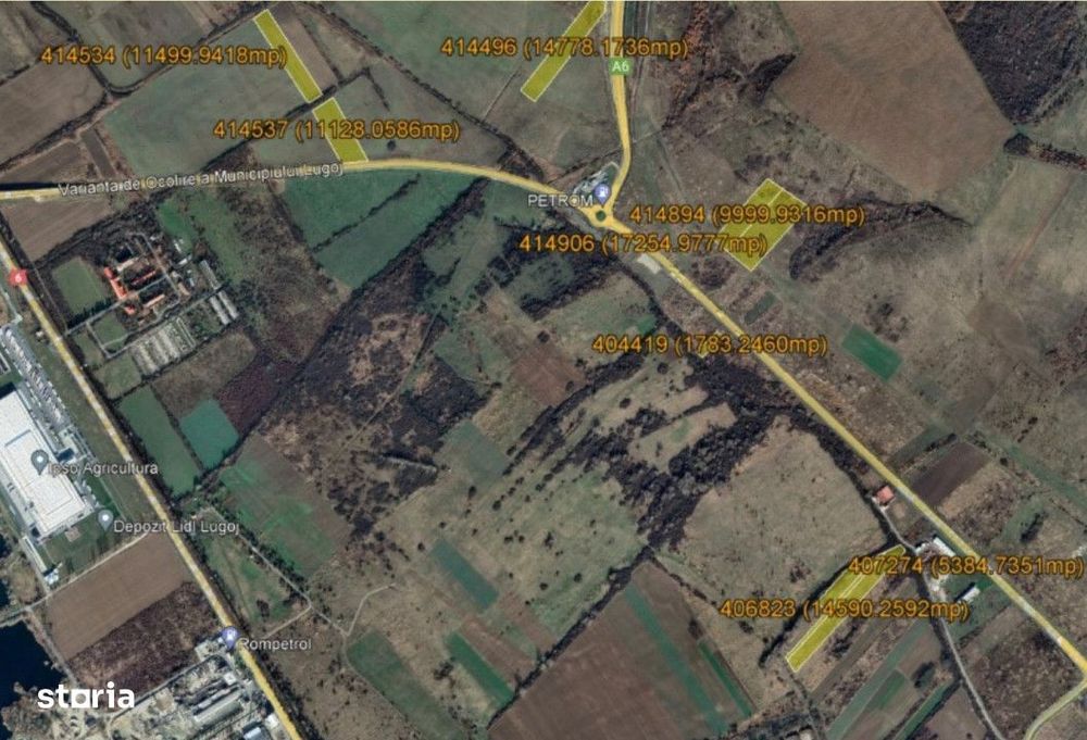 De Vanzare Teren in Lugoj, langa Centura Ocolitoare si Autostrada