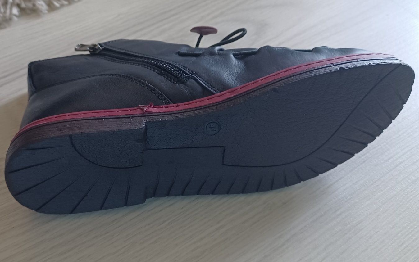 Ghete piele naturala