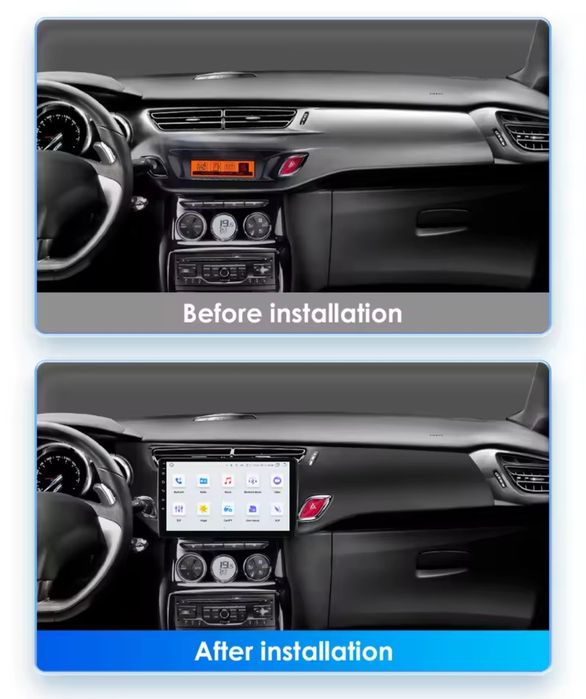Navigatie Android Citroen C3 DS3 Waze YouTube GPS