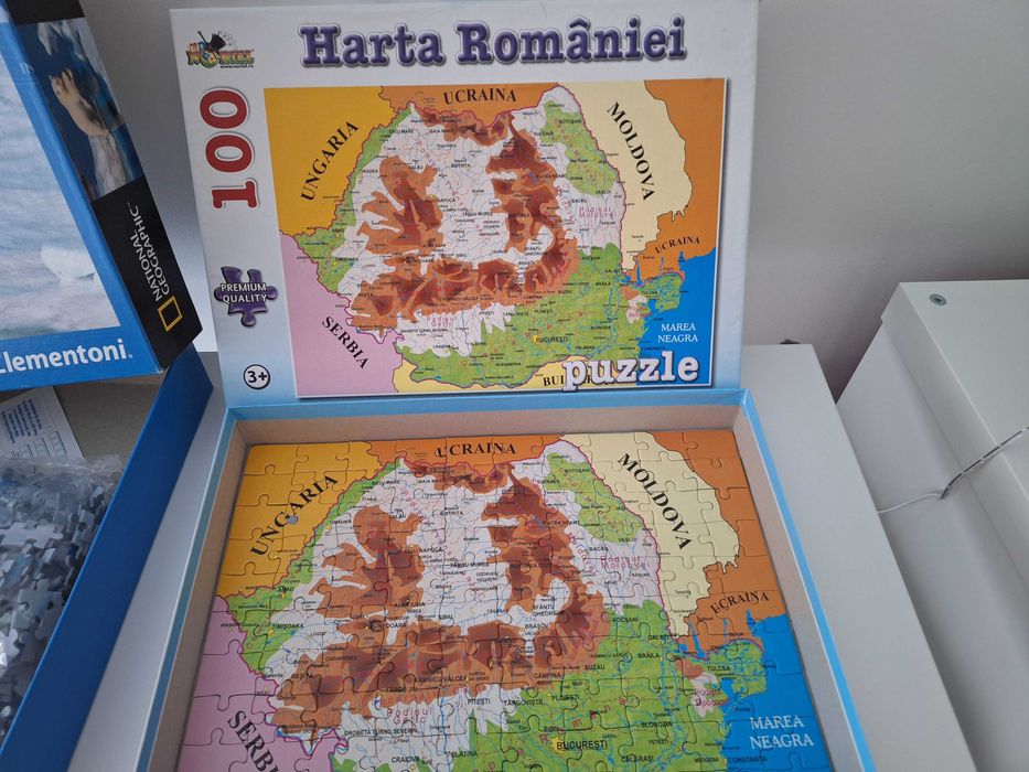 Set 3 puzzle de 1000/120/100 piese