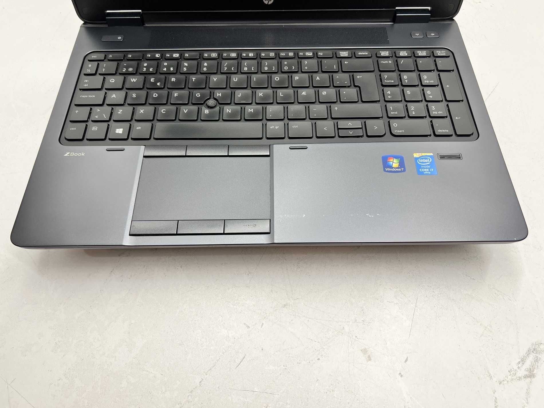 HP ZBook 15 G2 15.6" i7-4810MQ 32GB 260GB K2100M/->Отлично състояние
