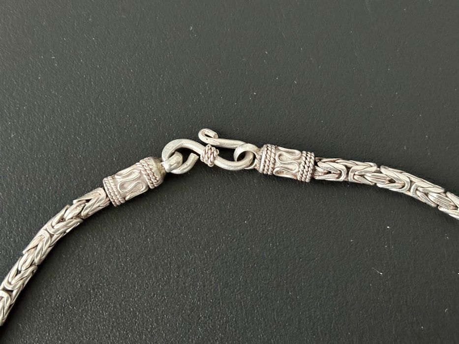 Lanț Argint 925 Bizantin/King Autentic