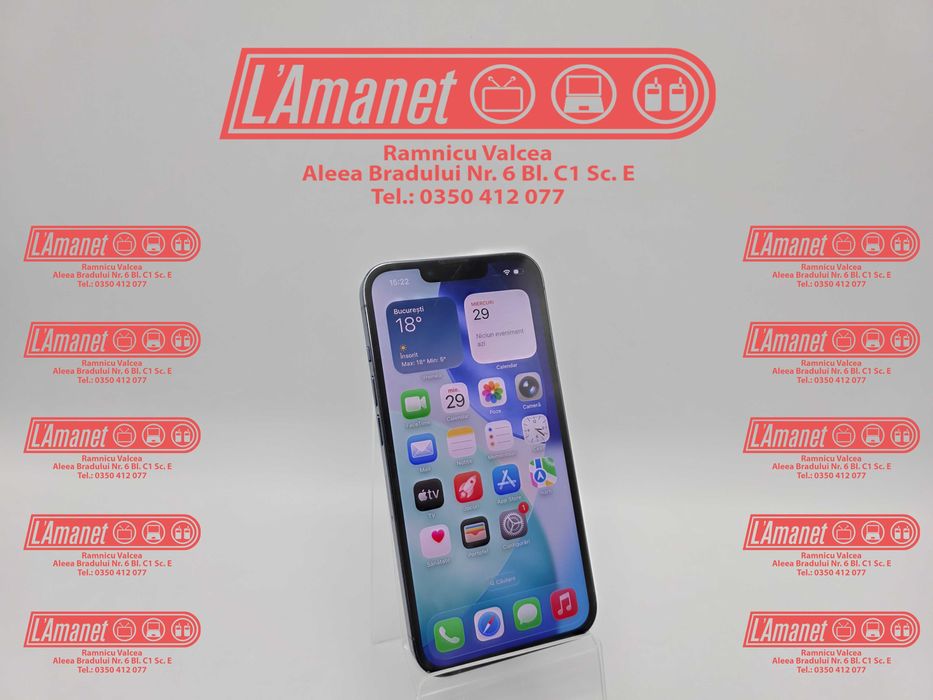 iPhone 13 Pro Blue 128GB Neverlocked Stare Buna