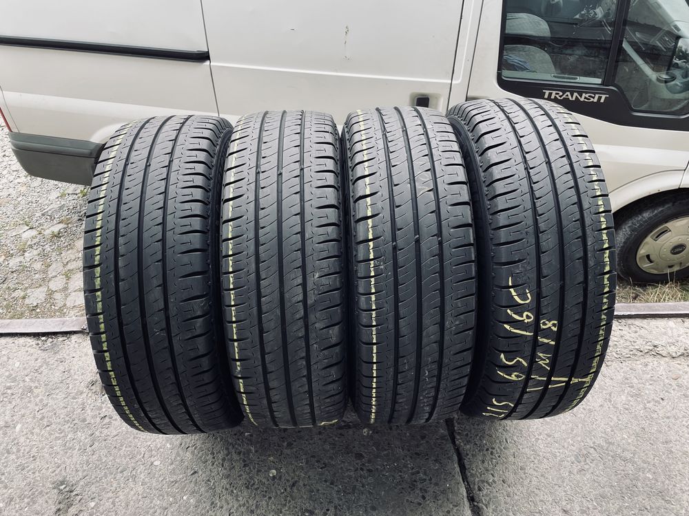 4 anvelope de vara 215/65/16 C Michelin , 300 ron/buc