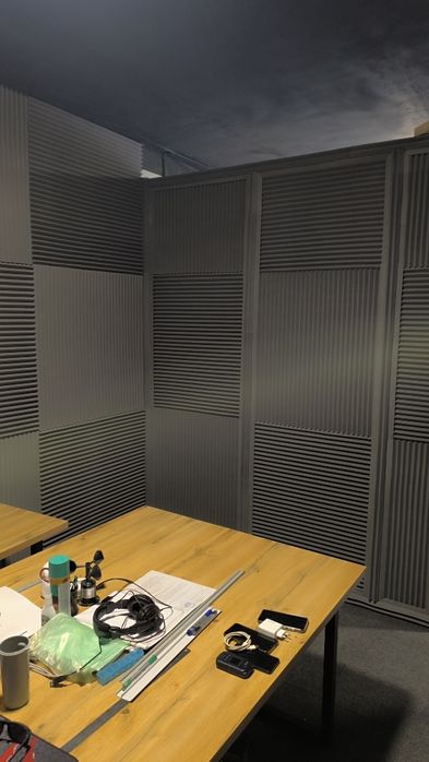 Акустический поролон звукопоглощения эхо шум