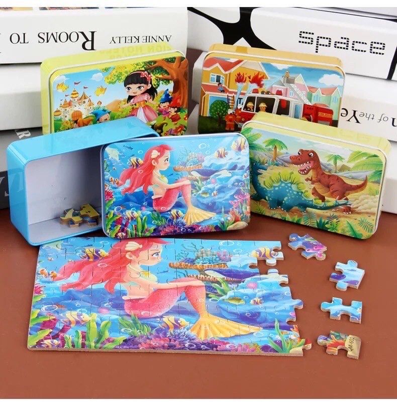 Новые детские пазлы сказки. Puzzles. Развивающие игрушки.