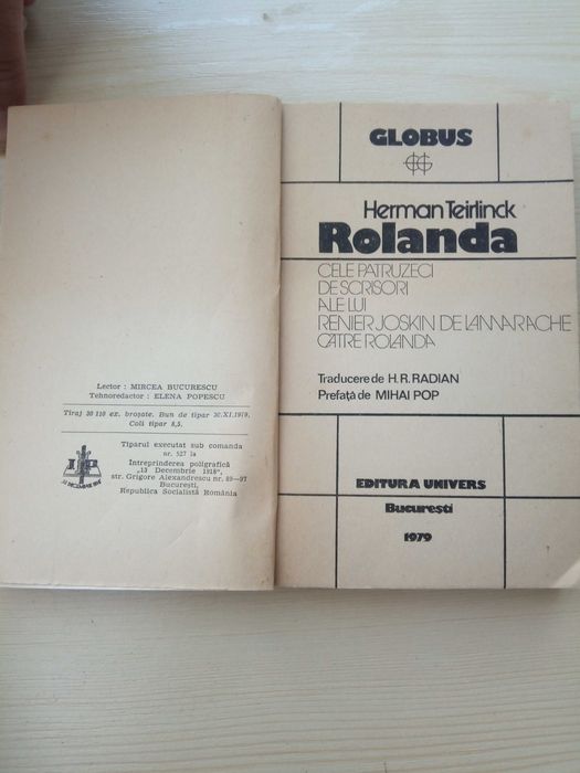 Carte anticariat - Herman Teirlinck "Rolanda"