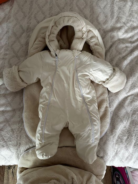 Конверт с комбезом зима, на выписку